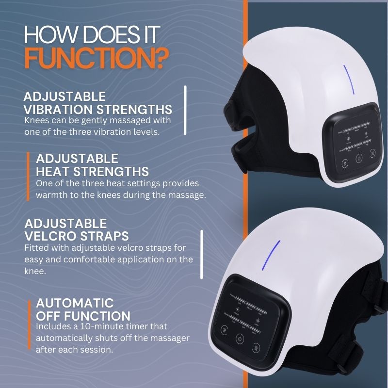 KneeRelief™ Pro | 3 in 1 Knee Massager