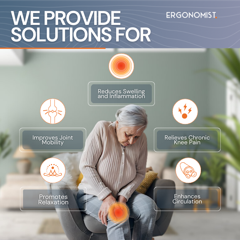 KneeRelief™ Pro | 3 in 1 Knee Massager