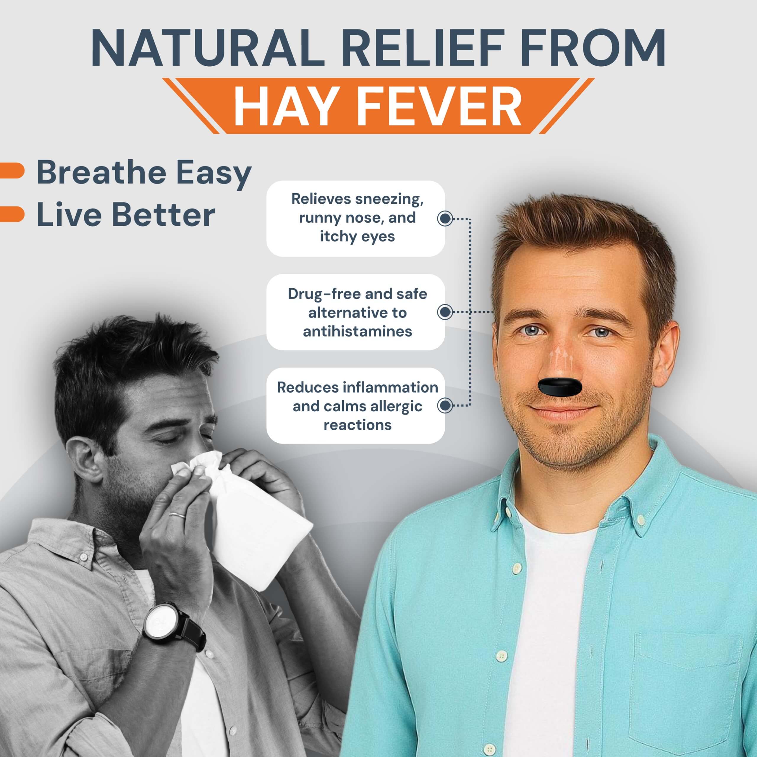 NasoRelief™ Pro | Infrared Red Light Nasal Device