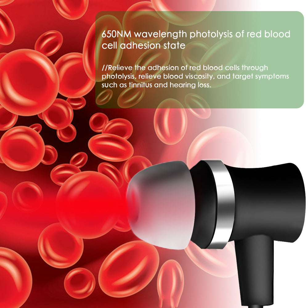 Ear Red Light Therapy 2 in 1 Tinnitus Relief & Ear Canal Irradiation