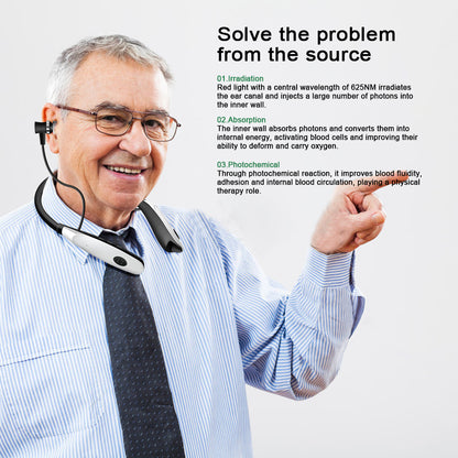 Ear Red Light Therapy 2 in 1 Tinnitus Relief & Ear Canal Irradiation