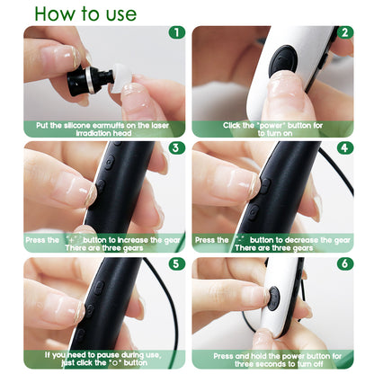 Ear Red Light Therapy 2 in 1 Tinnitus Relief & Ear Canal Irradiation
