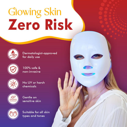 AuraGlow™ | LED Face Mask