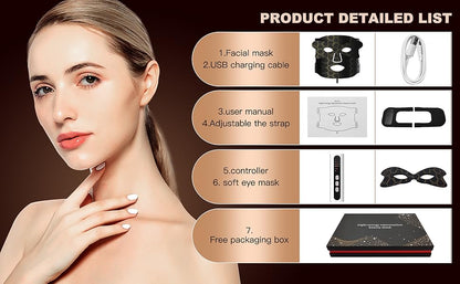 Premium LED Red Light Therapy Face Mask